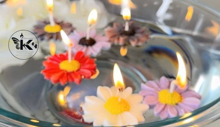 Floating Flower Candles Collection