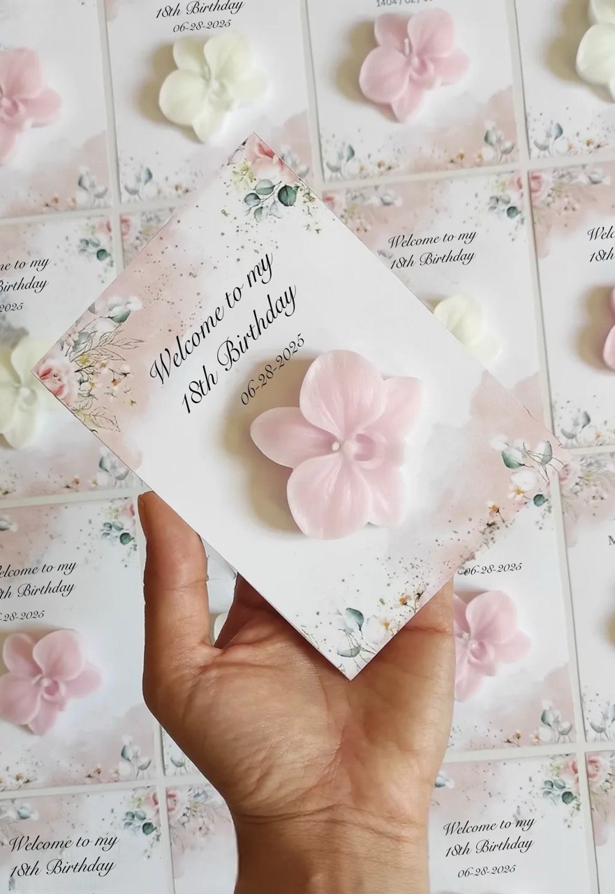 Handcrafted Greeting Card Set – Wedding & Birthday