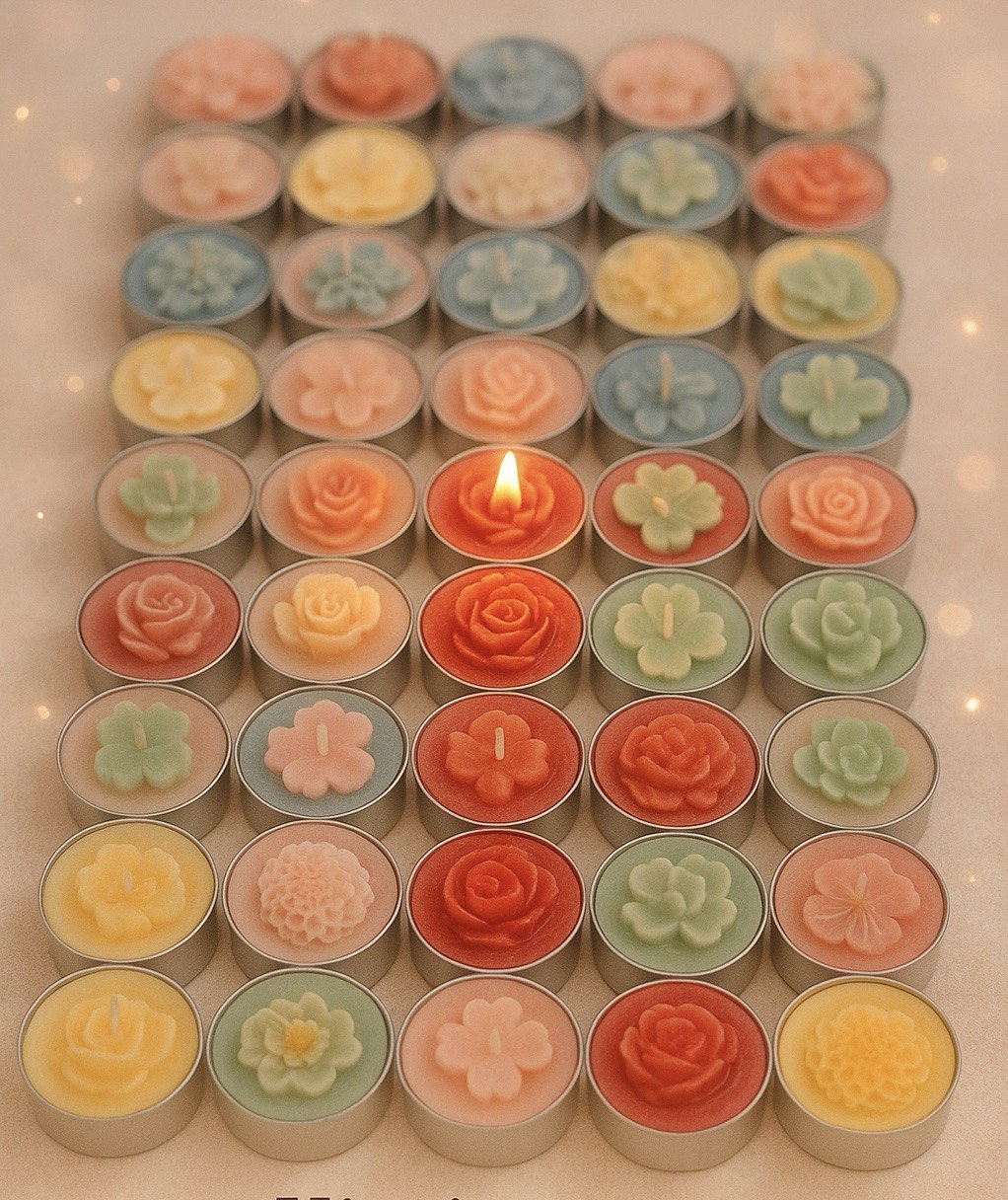 Mini Blossoms -Tealights  Collection