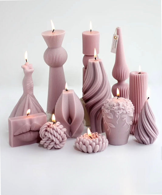 Coming Soon - Kimiaartttt Signature Sculptural Candle set