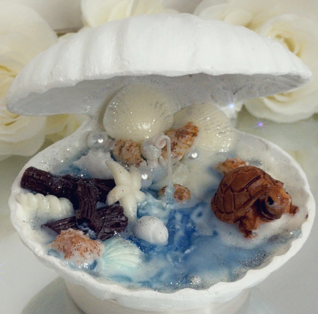 Ocean Shell Candle Collection