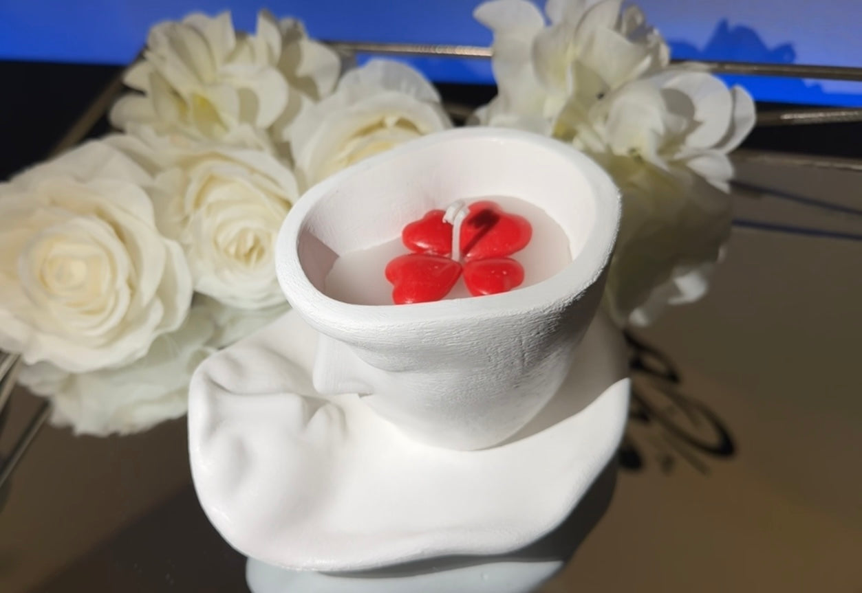 3D kissing Couple Candle Set | Romantic Gift ❤️